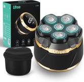 Trimyou: Head Shavers for Bald Men, Electric Shavers Razor, Rechargeable Bald Head Razor, Magnetic 6D Rotary Shaver, Waterproof Face Beard Trimmer Mens Grooming Kit, Gifts for Men