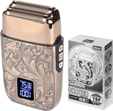 Trimyou: Close Shave Electric Foil Shavers for Men, 3-Speed Electric Razor, Bald Head Shavers, Face Shaving Beard Trimmer with LCD Display, Gifts for Men