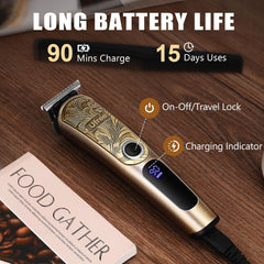 Trimyou: Beard Trimmer for Men, Waterproof Electric Razor for Nose, Body, Face & Mustache, Cordless Hair Clippers Shavers Grooming Kit, Gifts for Men Husband Father